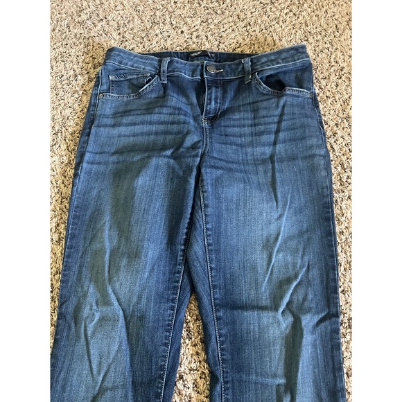 Simply Vera Wang Women's Blue Bootcut Whiskered Jeans Size 14‎ - Picture 2 of 8